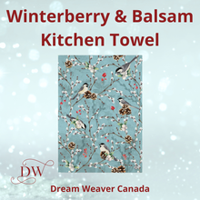 Load image into Gallery viewer, Winterberry &amp; Balsam Kitchen Towel | Michel Design Works
