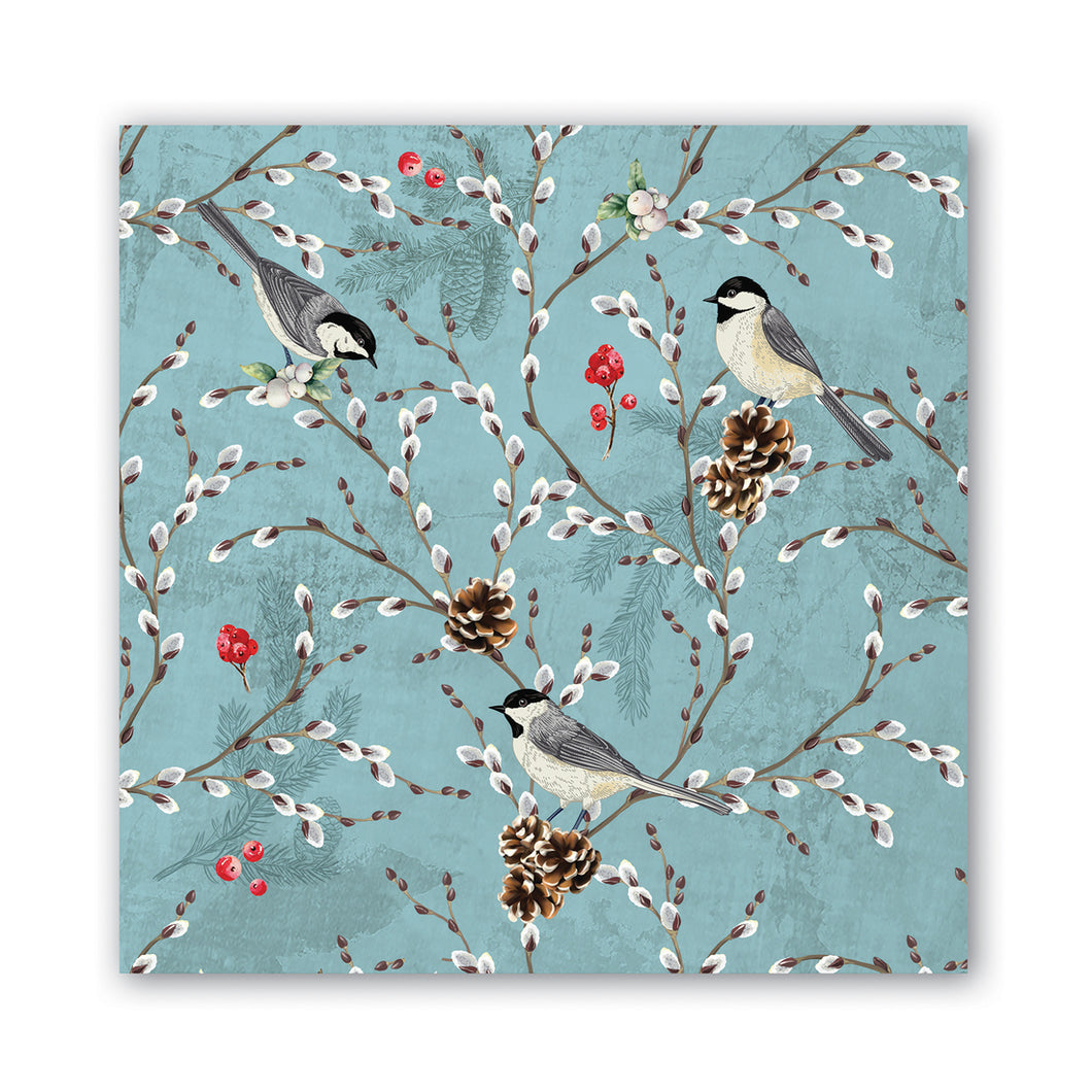 Winterberry & Balsam Luncheon Napkin |Michel Design Works|Dream Weaver