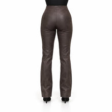 Charger l'image dans la galerie, Urban Outfitters High Waisted Faux Suede Flare Pants Charcoal Grey | Medium

