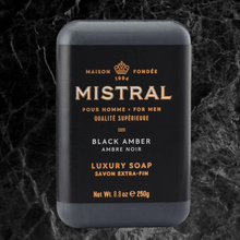 Load image into Gallery viewer, Black Amber Bar Soap | Mistral
