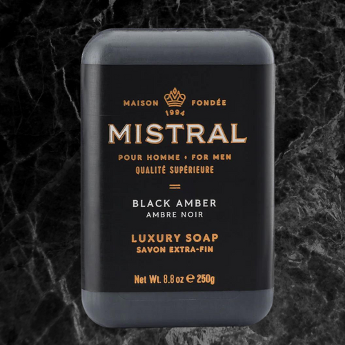 Black Amber Bar Soap | Mistral