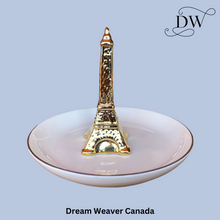 Load image into Gallery viewer, Eiffel Tower Jewelry Ring Holder &amp; Dish
