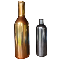 Load image into Gallery viewer, Metallic Silver Bottle
