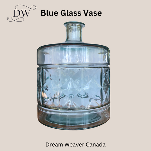 Blue Glass Vase