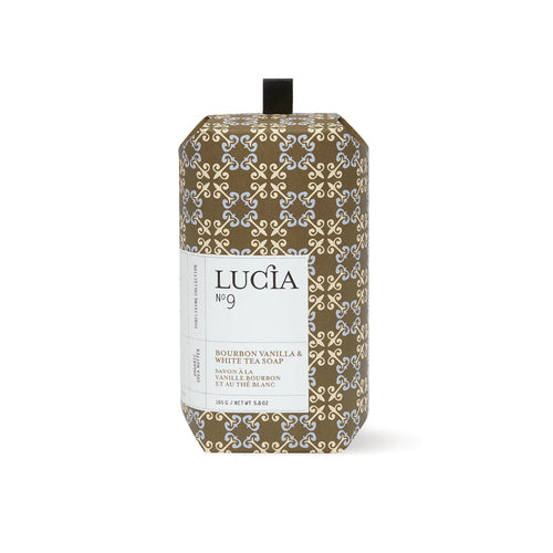 Shea Butter Bourbon Vanilla & White Tea Bar Soap | Lucia