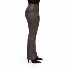 Charger l'image dans la galerie, Urban Outfitters High Waisted Faux Suede Flare Pants Charcoal Grey | Medium
