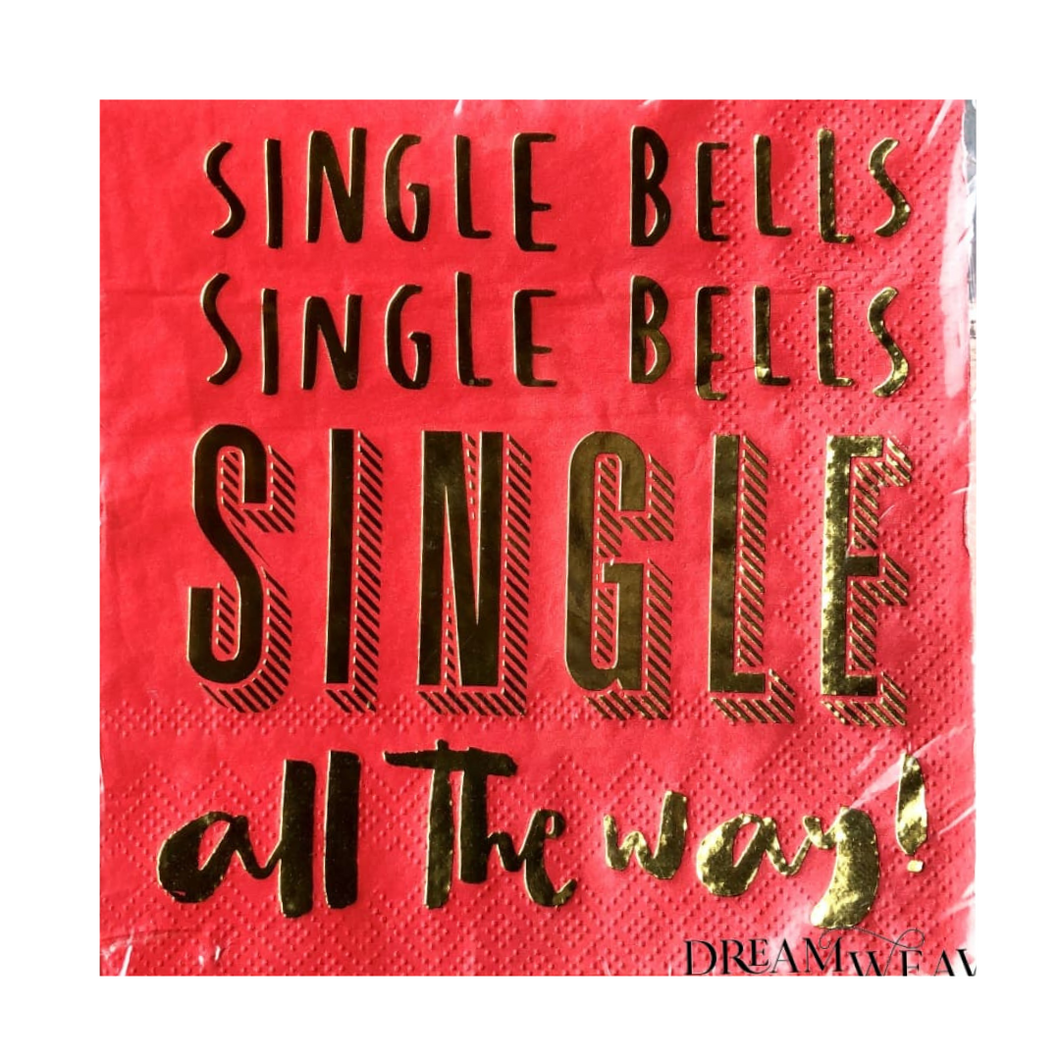 Single bells napkins