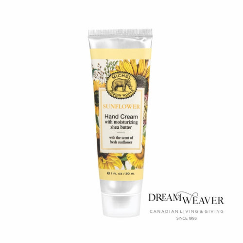Sunflower Hand Cream Tube | Michel Design Works | Dream Weaver Canada