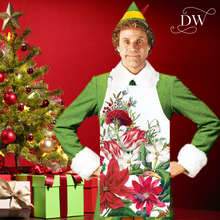 Load image into Gallery viewer, Christmas Bouquet Apron | Michel Design Works
