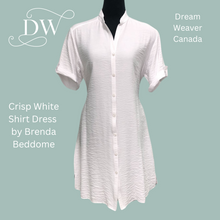 Charger l&#39;image dans la galerie, White Shirt Dress | Brenda Beddome
