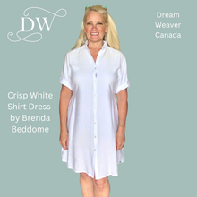 Charger l&#39;image dans la galerie, White Shirt Dress | Brenda Beddome
