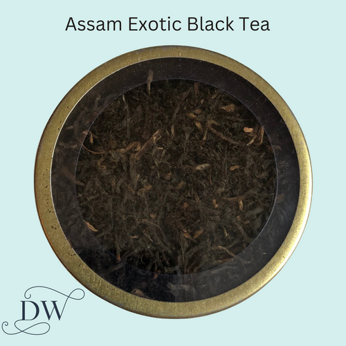 Assam Exotic Black Tea Tin Caddy | Vahdam Teas