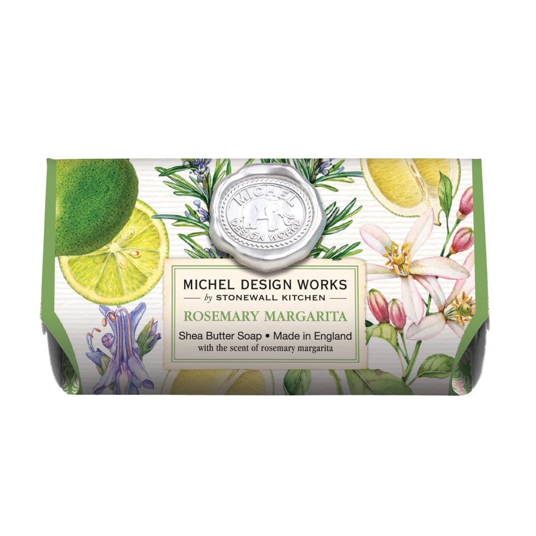 Rosemary Margarita Large Bath Soap Bar | Michel Design Works