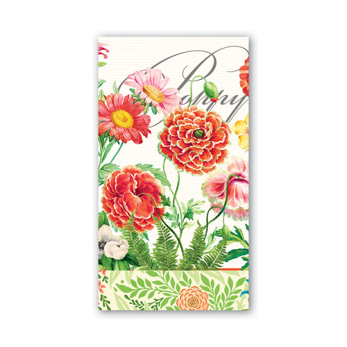 Poppies & Posies Hostess Napkins | Michel Design Works