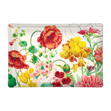 Load image into Gallery viewer, Poppies &amp; Posies Glass Soap Dish | Michel Design Works
