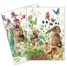 Load image into Gallery viewer, Bunny Meadow Kitchen Towel | Set of 2 | Michel Design Works
