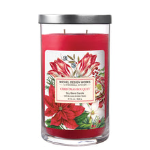 Load image into Gallery viewer, Christmas Bouquet Large Tumbler Candle | Michel Design Works
