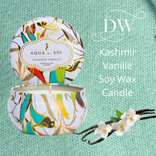 Load image into Gallery viewer, Kashmire Vanille Soy Candle Tin | 9 oz
