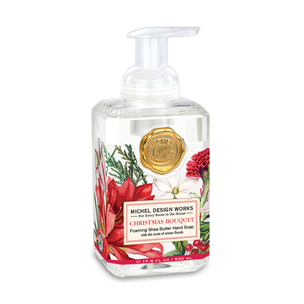 Christmas Bouquet Foaming Soap | Michel Design Works