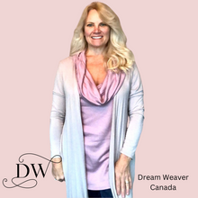 Load image into Gallery viewer, Modal Cowl Neck Sweater Tank | Dusty Rose
