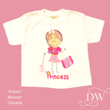 Load image into Gallery viewer, Princess T-shirt | Kids X-small

