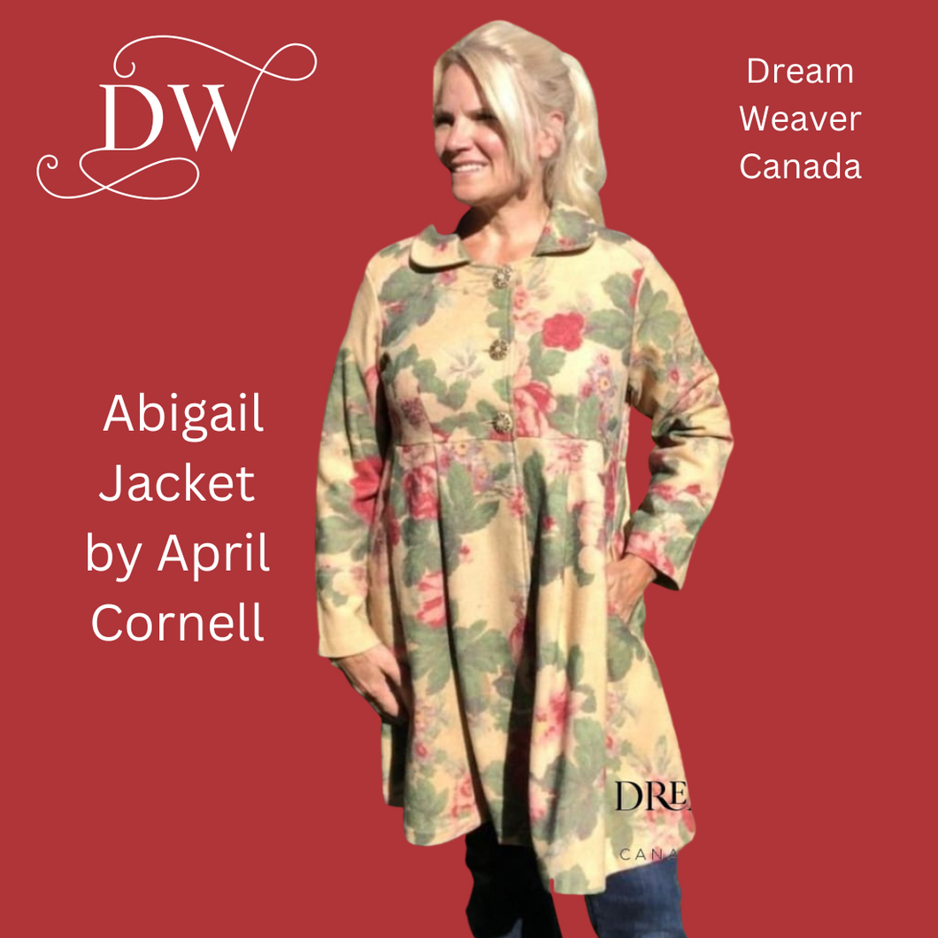 Abigail Jacket | Gold Floral | April Cornell