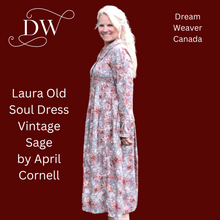 Load image into Gallery viewer, Laura Old Soul Dress | Vintage Sage | April Cornell
