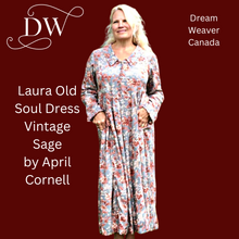 Charger l&#39;image dans la galerie, Laura Old Soul Dress | Vintage Sage | April Cornell
