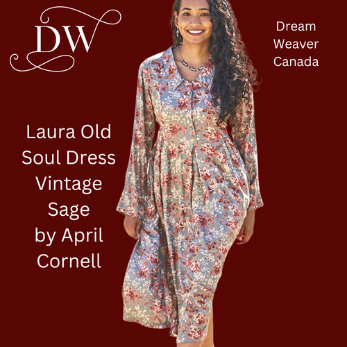 Laura Old Soul Dress | Vintage Sage | April Cornell