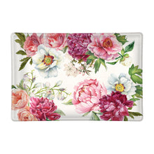 Load image into Gallery viewer, Blush Peony Glass Soap Dish | Michel Design Works
