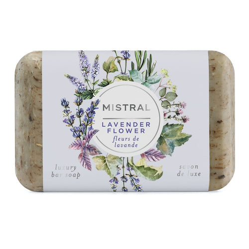 Lavender Flower Classic Bar Soap 200 gm | Mistral Dream Weaver Canada