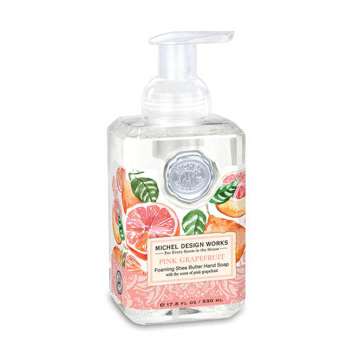 Pink Grapefruit Foaming Soap | Michel Design Works | Dream Weaver Canada