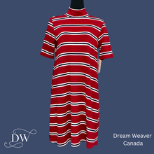 Load image into Gallery viewer, Red Striped Dress | Meemoza5
