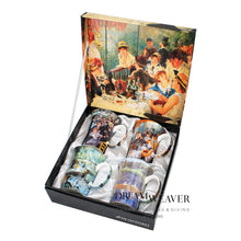 Load image into Gallery viewer, Renoir mug set of 4 — McIntosh Masters art mugs
