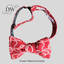 Charger l'image dans la galerie, Ropes Nautical Bow Tie | Red
