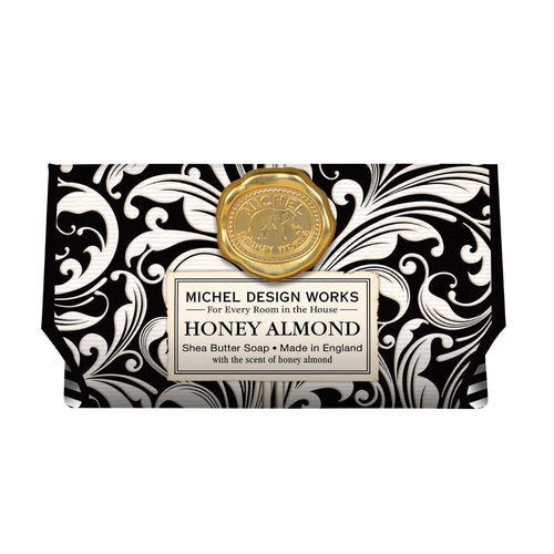 Honey Almond Large Bath Soap Bar | Michel Design Works