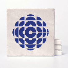 Load image into Gallery viewer, CBC Radio 1986-1992 Retro Marble Coasters
