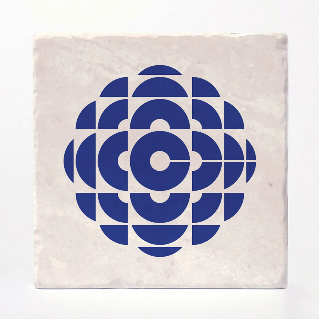 CBC Radio 1986-1992 Retro Marble Coasters
