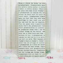 Load image into Gallery viewer, Grandparents Wooden Sign | Cedar Mountain Studios
