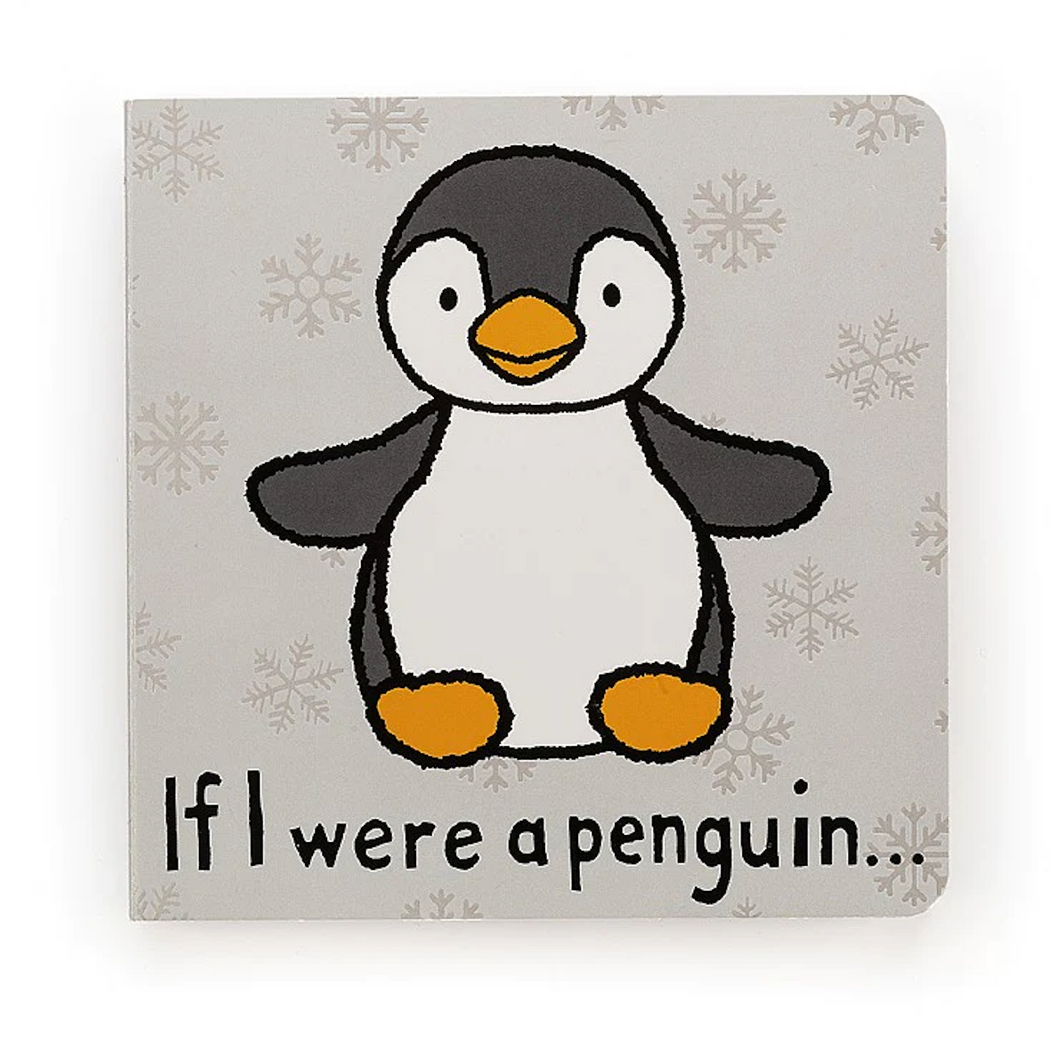 If I Were A Penguin Book | Grey | Jellycat