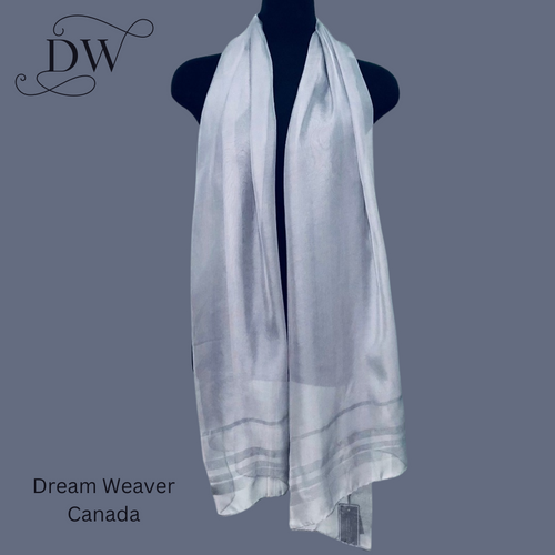 Silk Wrap Light Grey | Dream Weaver Canada