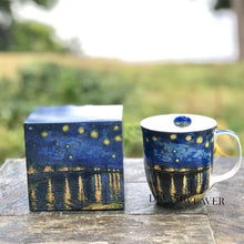 Load image into Gallery viewer, Starry Night Over the Rhone Java Mug | Van Gogh | Dream Weaver Canada4
