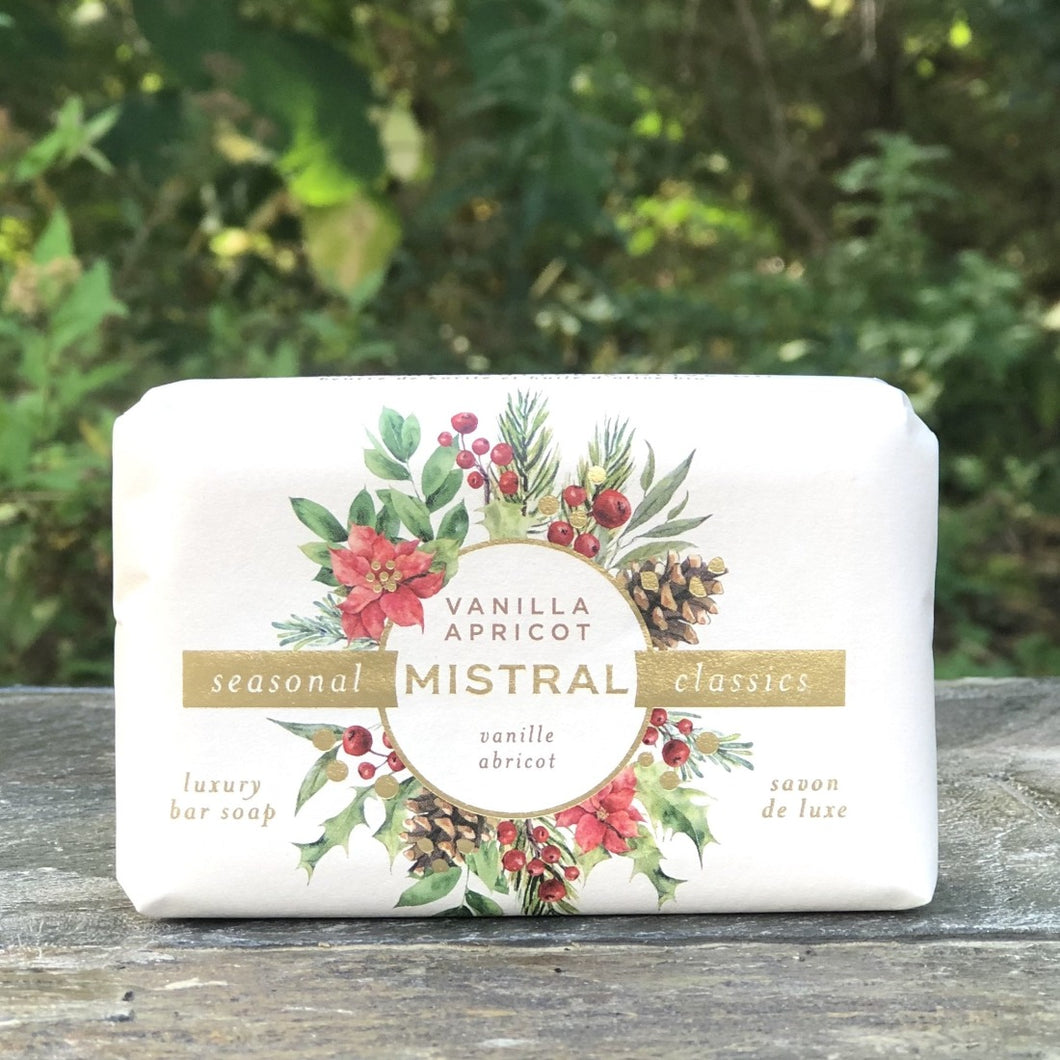 Vanilla Apricot Oatmeal Bar Soap 200 gm | Mistral