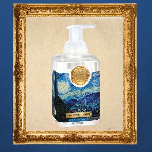 The Starry Night | Van Gogh Foaming Soap | Michel Design Works