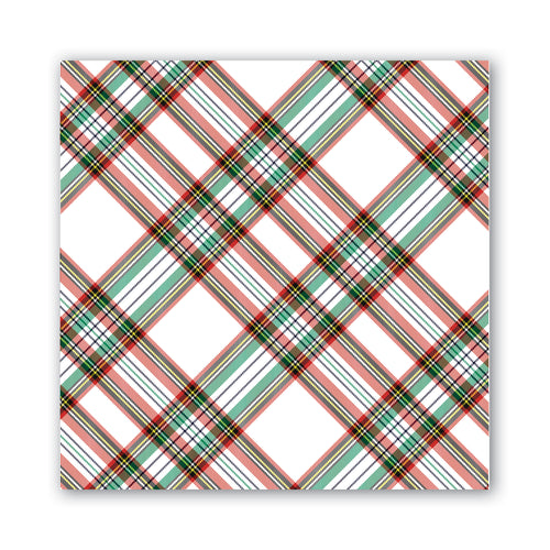 Vintage Plaid Cocktail Napkins | Michel Design Works | Dream Weaver Canada