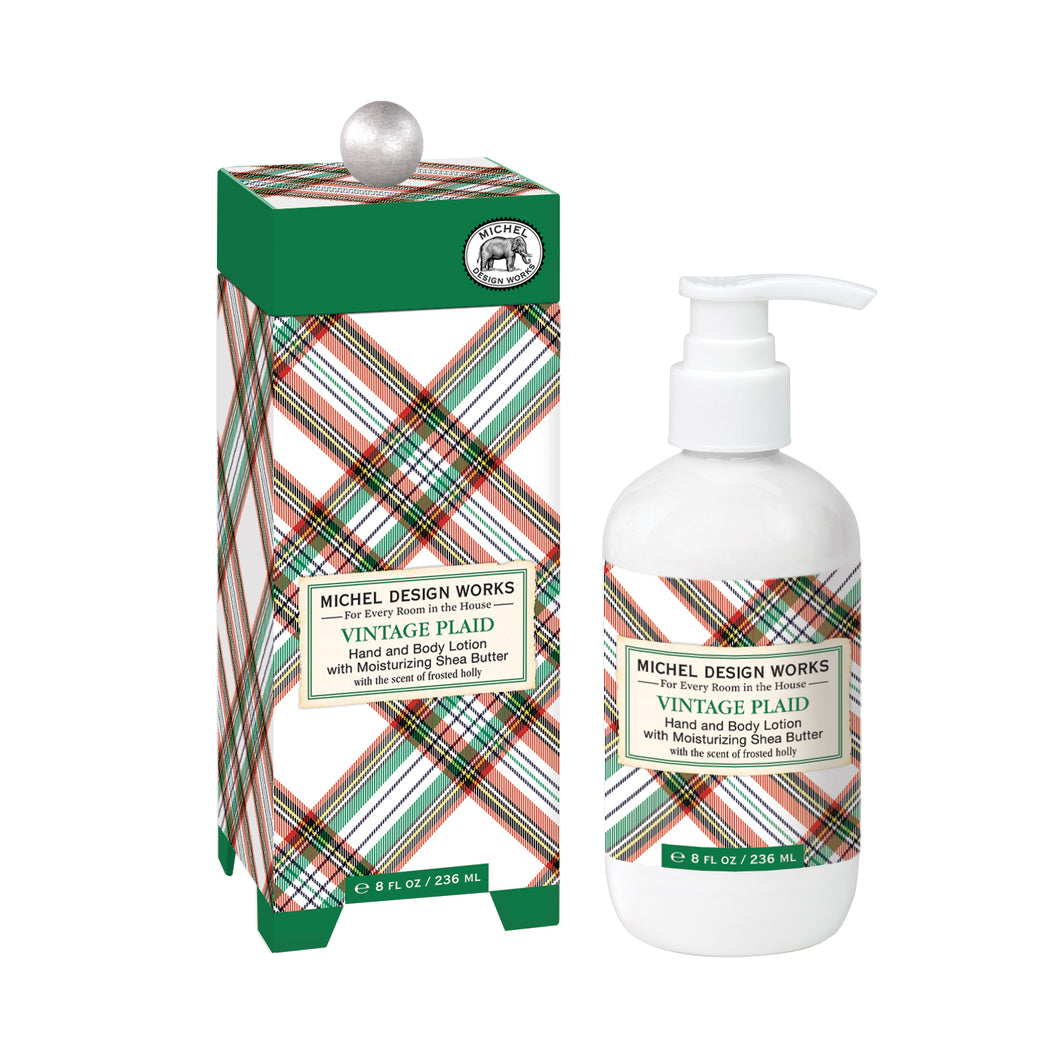Vintage Plaid Lotion | Michel Design Works