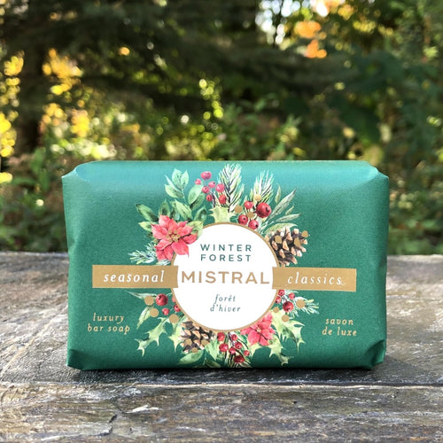 Winter Forest Bar Soap 200 gm | Mistral - Dream Weaver Canada