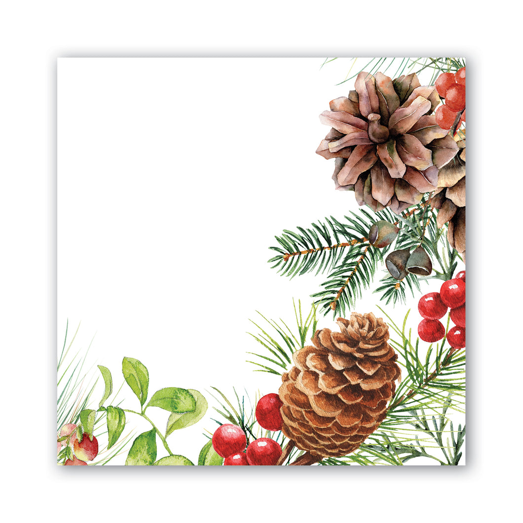 White Spruce Luncheon Napkins | Michel Design Works | Dream Weaver 