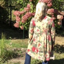 Load image into Gallery viewer, Abigail Jacket | Gold Floral | April Cornell Fashion
