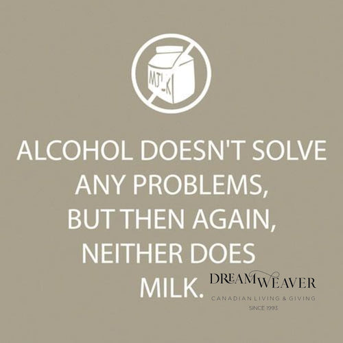 Alcohol Doesnt Solve Any Problems Beverage Napkins | PPD Tableware